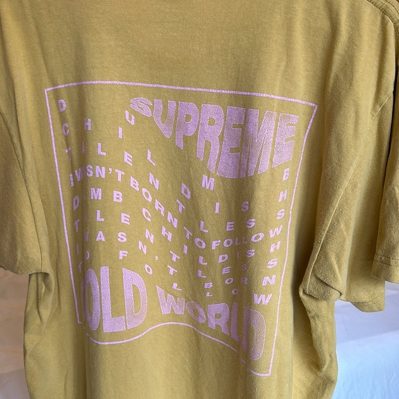 Supreme Vintage Cold World T-Shirt - Picture 13 of 13
